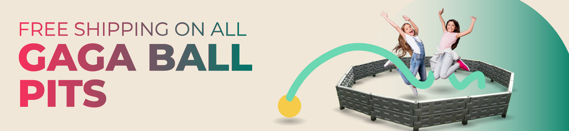 gaga ball pits on sale