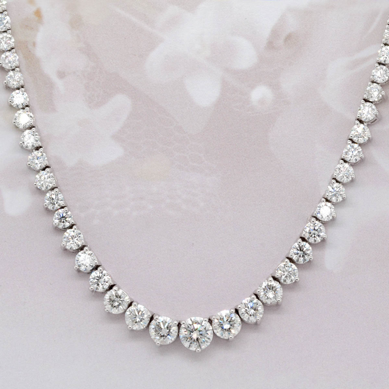 Eternity Diamond Necklace - Necklace - Jewelry