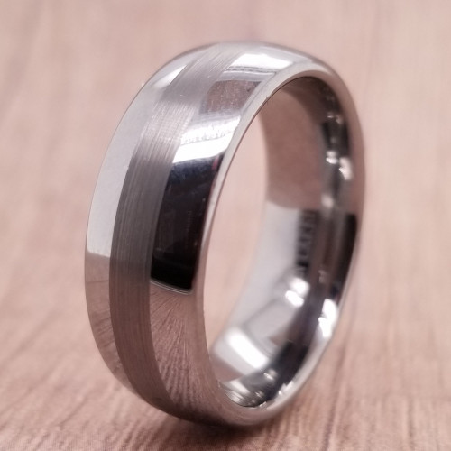 Men's tungsten band