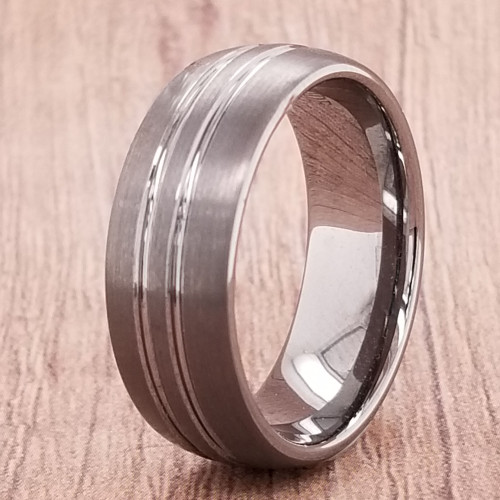 Men's tungsten band