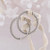 Diamond Eternity Hoop Earring