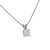 Princess Cut Diamond Solitaire Pendant