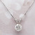 Round Diamond Solitaire Pendant