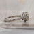 Art Deco style Engagement Ring