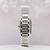 14 KT WHITE GOLD DIAMOND GENEVE WATCH