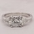 Three Stone Diamond Engagement Ring