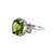 Peridot and Diamond Ring