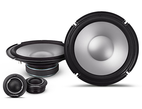 ALPINE - S2-S80C  Next-Generation S-Series 8" Component 2-Way Speaker Set