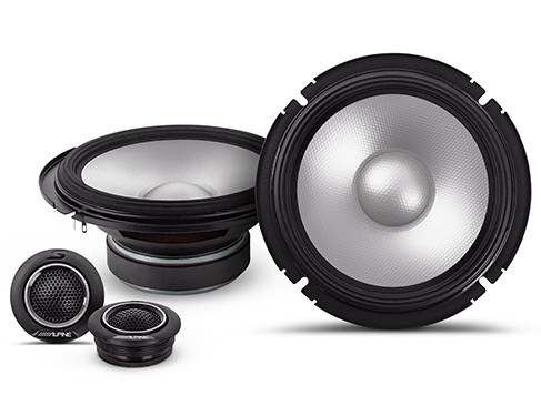 ALPINE - S2-S65C  Next-Generation S-Series 6.5" Component 2-Way Speaker Set