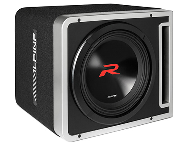 ALPINE - R2-SB12V  Next-Generation 12-inch R-Series Alpine Halo Preloaded Subwoofer Enclosure with ProLink™ ALPINE - R2-SB12V  Next-Generation 12-inch R-Series Alpine Halo Preloaded Subwoofer Enclosure with ProLink™