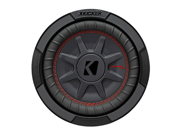KICKER - 48CWRT8 CompRT Shallow-Mount 8" DVC Subwoofer KICKER - 48CWRT8 CompRT Shallow-Mount 8" DVC Subwoofer