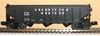 Weaver GTW 3 bay ribbed hopper car, 3 rail or 2 rail