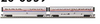 MTH Premier Amtk Superliner 3 stripe (Ph 3?)  ,   2 car passenger set, 3 rail , 