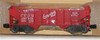 Weaver CB&Q (red) 2 bay hopper car, 3 rail or 2 rail