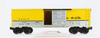 Lionel  traditional size  Rio Grande (yellow/blk)  box car, 3 rail