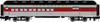 Case of 4  Atlas O Lackawanna (maroon) 60 ft  combines,  2 rail
