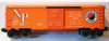 Lionel  traditional size  NP   box car, 3 rail