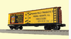Pre-order for Lionel (fmr weaver) Premier Malt 40' wood reefer,  3 rail