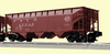 Pre-order for Lionel (fmr weaver) 3 car set of P&LE   3 bay offset hopper car , 3 rail 