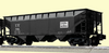Pre-order for Lionel (fmr weaver) 3 cat set of C of G  3 bay offset hopper car , 3 rail  Pre-order for Lionel (fmr weaver) 3 cat set of C of G  3 bay offset hopper car , 3 rail