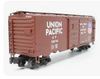 Weaver UP (ship and travel) 40' PS-1 box car, 3 rail or 2 rail