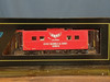 Weaver GM&O center cupola caboose, 3 rail, illuminated with interior