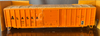 Weaver Alaska Railroad (orange) )  50' ACF  box car, 3 rail or 2 rail