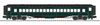 Pre-order for Lionel  O gauge Reading (solid green) set of 2 72' commuter passenger cars, (set B)