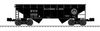 Pre-order for Lionscale (fmr weaver) 3 car set of B&O (capitol dome) 2 bay offset hopper car , 3 rail convertible to 2 rail