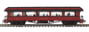 Pre-order for MTH Premier Strasburg  64' open air passenger  car Valley View