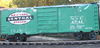 Weaver NYC (green) 40' PS-1 box car, 3 rail or 2 rail