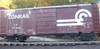 Weaver Conrail (brown) 40' PS-1 box car, 3 rail or 2 rail