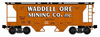 Pre-order for RMT Waddell PS-2 Style 2 Bay Covered hopper car , 3 rail.