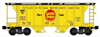Pre-order for RMT Atlantic Sugar PS-2 Style 2 Bay Covered hopper car , 3 rail.
