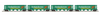 Pre-order for MTH Premier set of 4 saskatchewan  100 ton 60' covered hopper cars, 3 rail