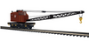 Copy of Pre-order for MTH Premier PRR American Crane car with atlas 50'' drop end gondola, 3 rail
