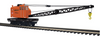 Pre-order for MTH Premier BNSF American Crane car with Matching 60' flat car, 3 rail