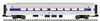 Pre-order for Atlas O Premier Amfleet Phase 4, coach car, 3 rail or 2 rail
