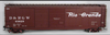 Atlas O Rio Grande  50' PS-1 box car, 3 rail or 2 rail