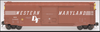Atlas O WM 50' PS-1 box car, 3 rail or 2 rail