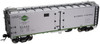 Atlas O Special Run Bookey Meat Packing 40' steel reefer, 3 rail or 2 rail