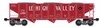RMT LV 3 bay 70-ton hopper car , 3 rail, Shipping Sept 4th