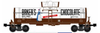 Case  of 6 RMT Baker's Chocolate Tank car , 3 rail, Shipping Sept 4th