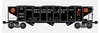 Case of 6 RMT PRSL 70-ton 3-Bay Hoppers w/coal load, 3 rail