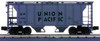 MTH Premier Union Pacific PS-2 covered Hopper, 3 rail
