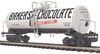 MTH Premier Baker's Chocolate 40' Modern Tank Car, 3 rail