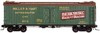 Atlas O Berkshire Ham & Bacon (green)  40' wood reefer, 3 rail or 2 rail