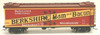 Atlas O Berkshire Ham and Bacon 40' wood reefer, 3 rail or 2 rail