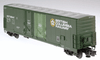 Atlas O BCOL 53' double plug door box car, 3 rail or 2 rail