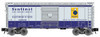 Atlas O B&O (sentinel) 40' steel box car,  3 rail or 2 rail